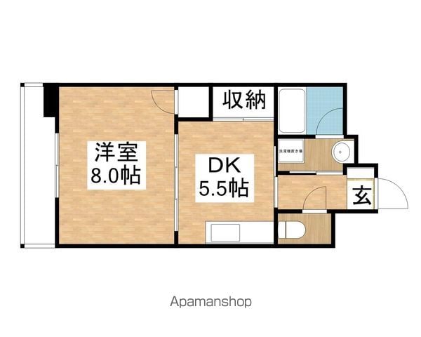 アミスター東島田の間取り写真