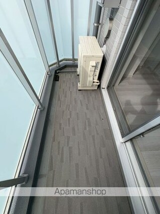 ＳＨＯＫＥＮ　Ｒｅｓｉｄｅｎｃｅ八王子[1K/25.59m2]のバルコニー