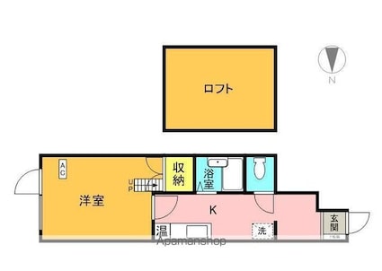 さくらマンション[1K/30.2m2]の間取図