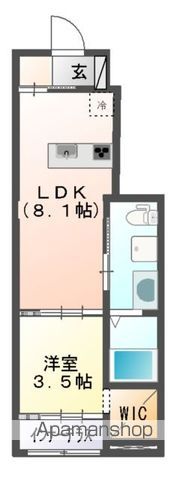 西武池袋・豊島線 西所沢駅 徒歩11分 2階建 築9年の間取り写真