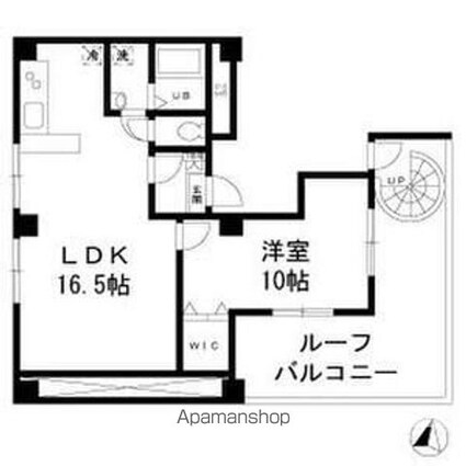 新東京タワーレジデンスＩＩ[1LDK/54.37m2]の間取図