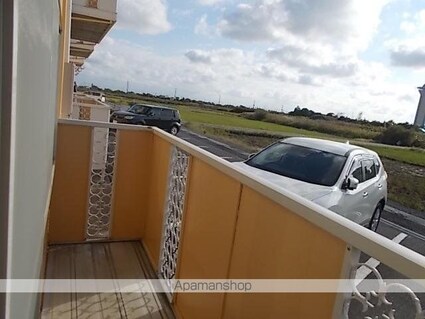 アクアヒルズⅠ[2DK/40.57m2]のバルコニー