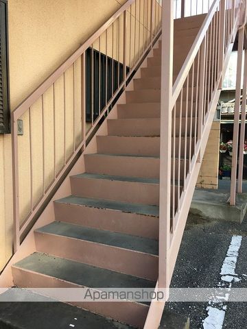 清心コーポの玄関写真