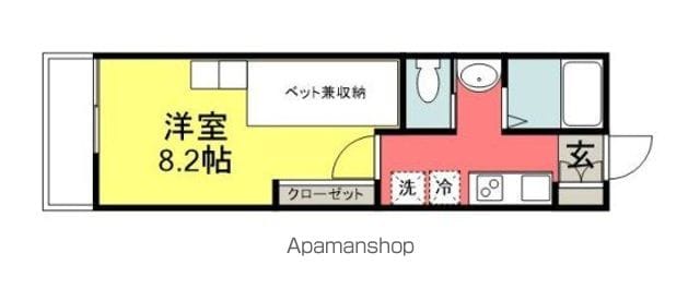 エヌズハウス東橋本の間取り写真