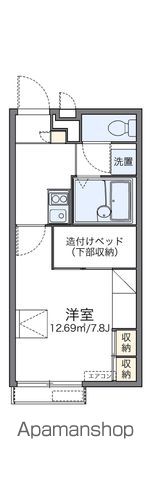 レオパレスパル北方IIIの間取り写真