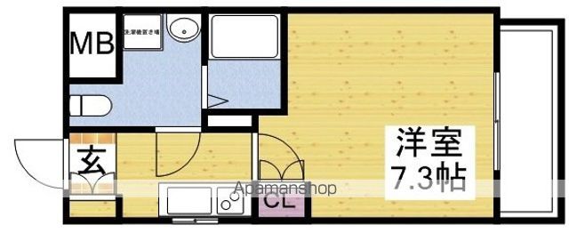アスリート江坂II番館の間取り写真