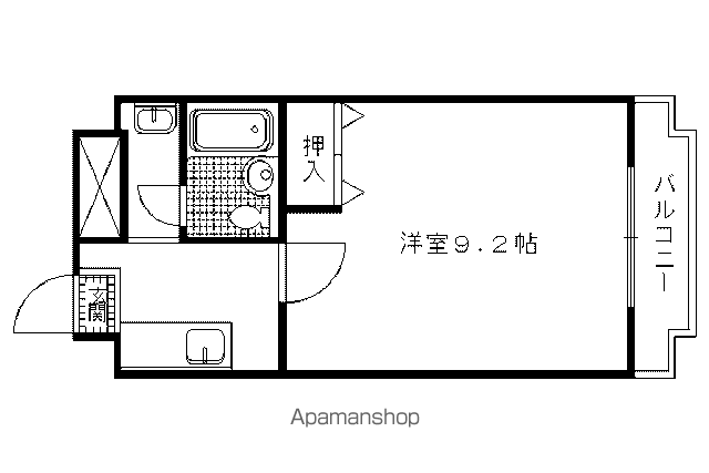 シャローム北白川の間取り写真