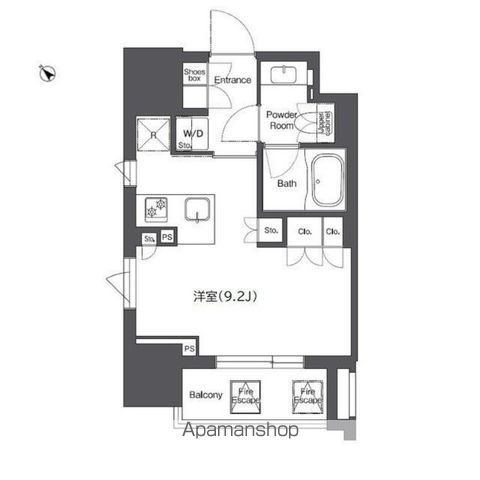 コンフォリア東陽町の間取り写真