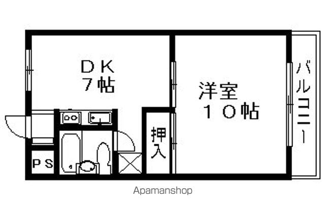 FUNADAハイツの間取り写真