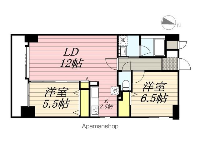 ラディア近代美術館前の間取り写真