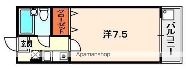 ベルメゾン3番館の間取り写真