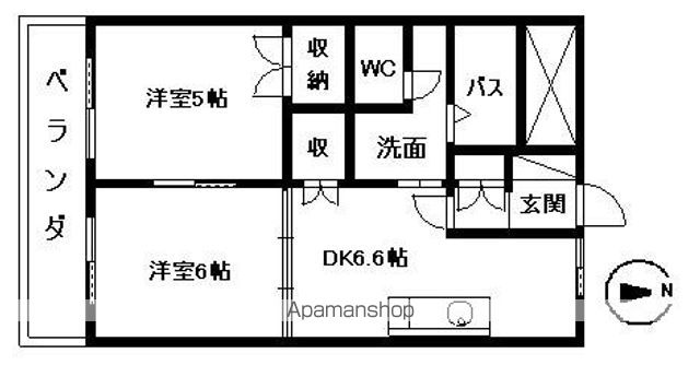 グリーン・ビュー大池の間取り