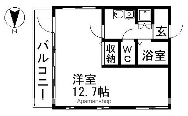 第6ビル和光の間取り写真