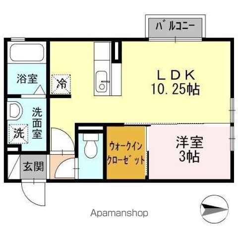 OLIVE Kの間取り写真
