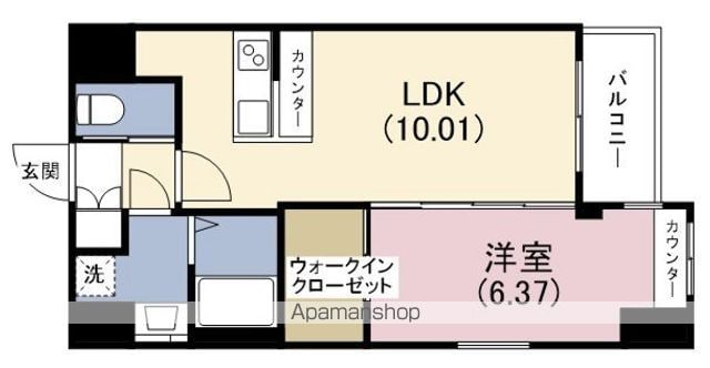 VINOプレジオ本町の間取り写真