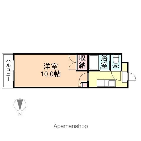 スカイハイム東中野の間取り写真