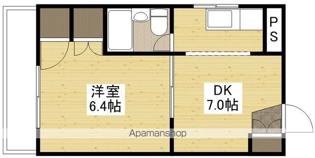 ニューフロンティアオカモトの間取り写真