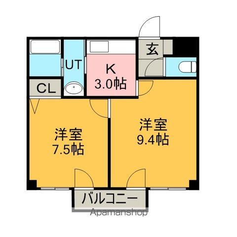 藤井ビル北23条IIの間取り写真