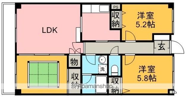 ワンダープレイスの間取り写真