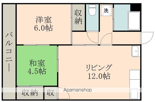 森園ハイツの間取り写真