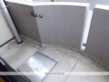 サニーサイドテラスＫ[1R/29.7m2]のバルコニー