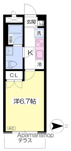 【目黒区目黒本町のマンションの間取り】