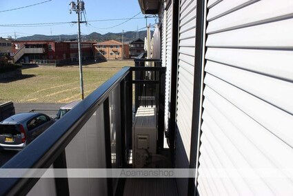 エーライン泉Ａ・Ｂ[2DK/40.92m2]のバルコニー