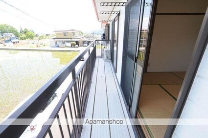 三の丸ハイツＢ棟[3K/49.68m2]のバルコニー