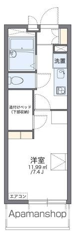 レオパレスボナール S Yの間取り写真