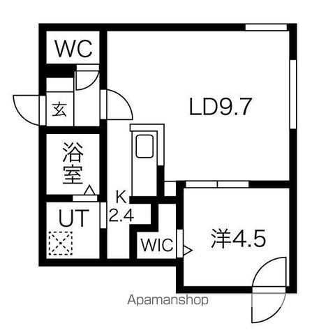 RITZ GRANDE 琴似の間取り写真