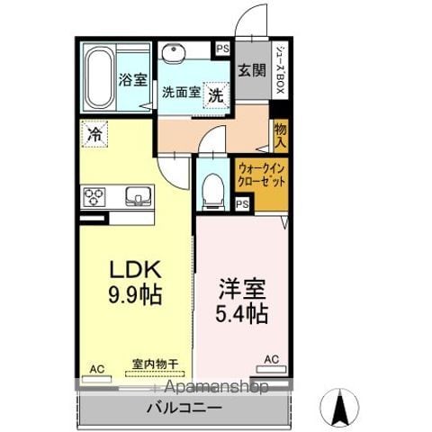 グランドゥールの間取り写真