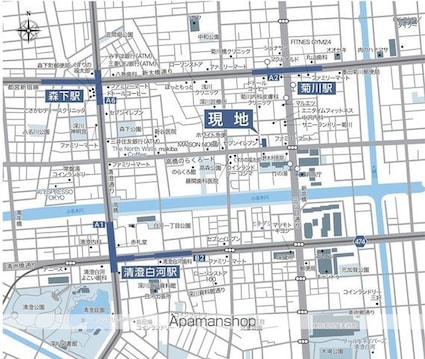 ウィルテラス森下四丁目[1K/27.01m2]のその他内装