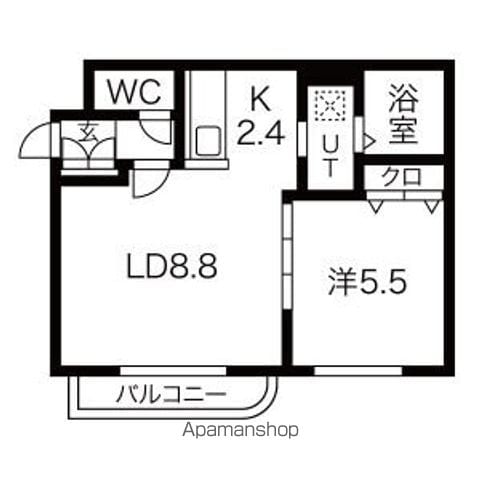 グレートヒルズ参番館の間取り写真