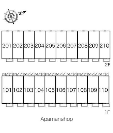 レオパレスフローラ湯築[1K/26.08m2]の共用部1