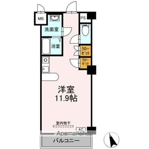 フェリオ甲府上石田の間取り写真