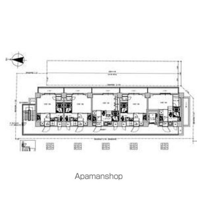 ＳーＲＥＳＩＤＥＮＣＥ木場ｆｌｕｓｐａｒｋ[1K/25.77m2]の間取図