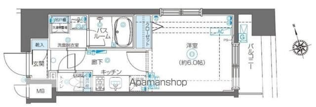 ZOOM渋谷富ヶ谷の間取り写真