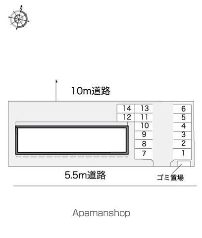 レオパレスＧＲＥＥＮ・ＶＩＥＷ 302 ｜ 静岡県浜松市中央区大平台４丁目22-6（賃貸マンション2LDK・3階・52.99㎡） その22