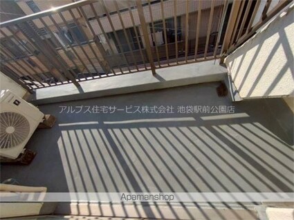是川マンション[1K/20m2]のバルコニー