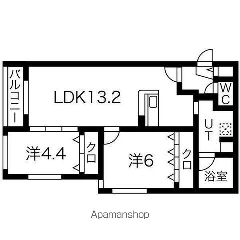 ヴォヤージュ円山の間取り写真
