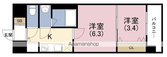 スプランディッドVIIIの間取り写真
