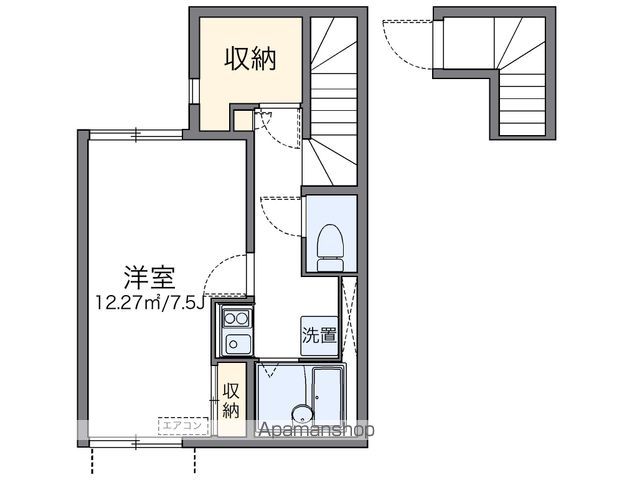 レオネクストルピナス 203 ｜ 千葉県松戸市松戸新田484-3（賃貸アパート1K・2階・29.14㎡） その2