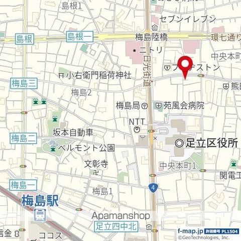 カミーノ梅島の周辺写真