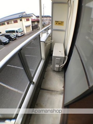 ランプハウス八日市[1K/21.44m2]のバルコニー