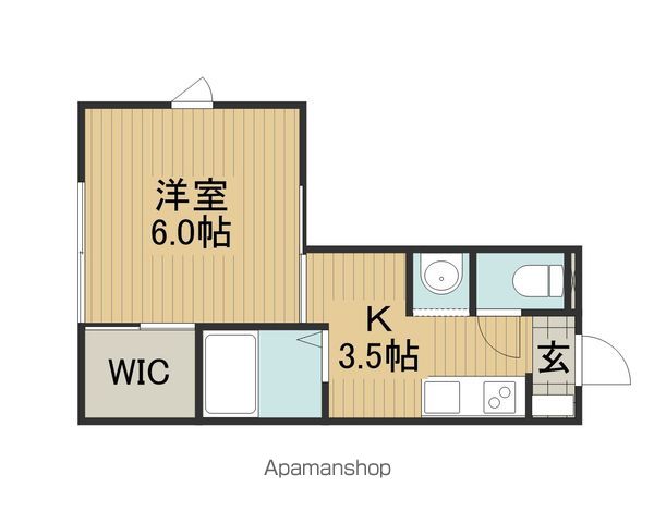 グランシード城南A棟の間取り写真