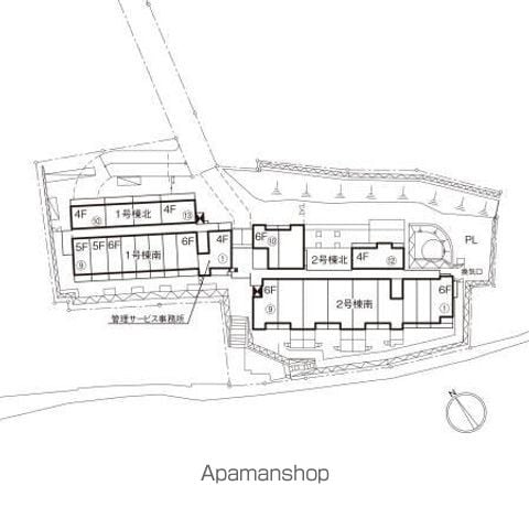 シャレール広尾　１号棟 1-106 ｜ 東京都渋谷区広尾３丁目4-1（賃貸マンション1K・1階・29.03㎡） その18