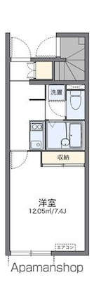 香川県丸亀市富士見町１丁目[1K/23.61m2]の間取図