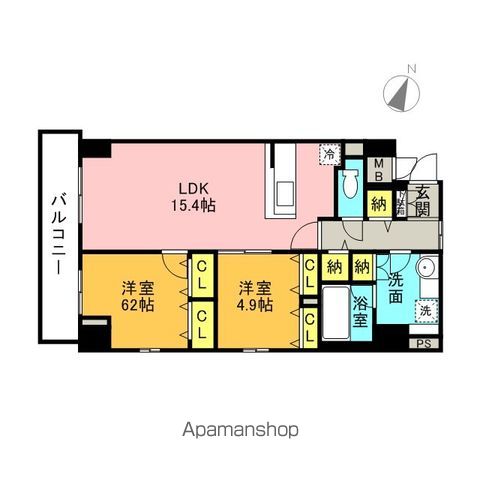 GRAN COURT YONOの間取り写真