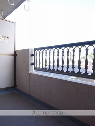 ルシオン木屋[1K/24.65m2]のバルコニー