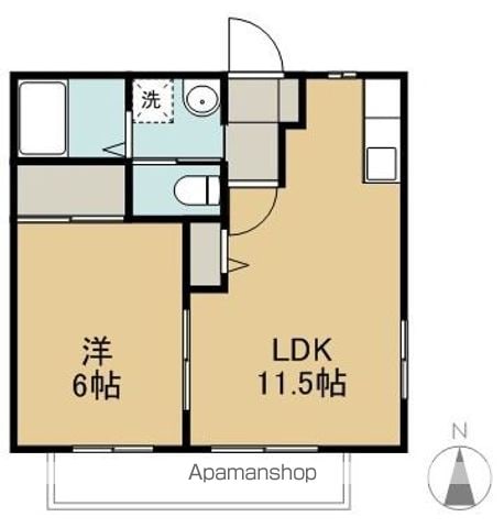 コンフォールの間取り写真